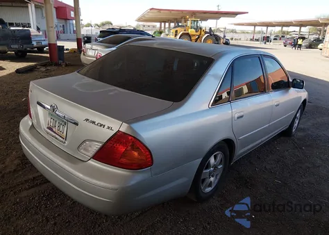 2001 Toyota Avalon Xl z USA, uszkodzony, nr VIN 4T1BF28B81U149903